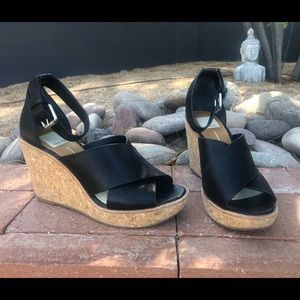 Dolce Vita leather wedges